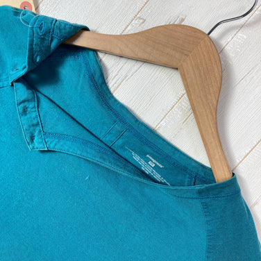 【Women's XS ブルー系】 2010 Patagonia ( パタゴニア ) オーバトー トップ OZG 生産終了モデル 入手困難 オーガニックコットン ウェア トップス インナー シャツ ロングスリーブTシャツ クルーネック コットン z00059886 OZ