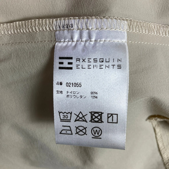 【Men's 2 ベージュ系】 Axesquin Elements ( アクシーズクインエレメンツ ) ソフトシェルのバンドカラーシャツ Soft Shell Band Collar Shirt ナイロン ウェア トップス インナー シャツ ロングスリーブシャツ 化
