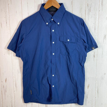 【Men's S ネイビー系】 Mammut ( マムート ) ボルダー シャツ ショートスリーブ Boulder Shirts Short Sleeve ナイロン ウェア トップス インナー シャツ ショートスリーブシャツ 化繊 z00053834  化繊 ショー