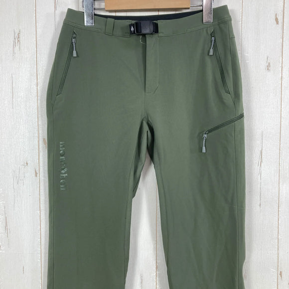 【Women's XS グリーン系】 Montbell ( モンベル ) クリフ パンツ Cliff Pants ナイロン ウェア ボトムス ロングパンツ ソフトシェル z00060700  ソフトシェル ロングパンツ ボトムス ウェア