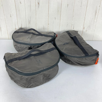 【OneSize グレー系】 Hillsound ( ヒルサウンド ) パックスタック 40L+ ショート Pack Stack 40L+ Short 3点セット ナイロン バッグ ストレージ パッキングサック スタッフサック インナーポーチ z00058752