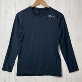 【Women's L ブラック系】 Cw-X ( シーダブリューエックス ) スポーツトップ セカンドボディ2.0 ポリエステル ウェア トップス インナー シャツ ロングスリーブTシャツ クルーネック 化繊 z00058467  化繊 ロングスリーブTシャツ クルーネ