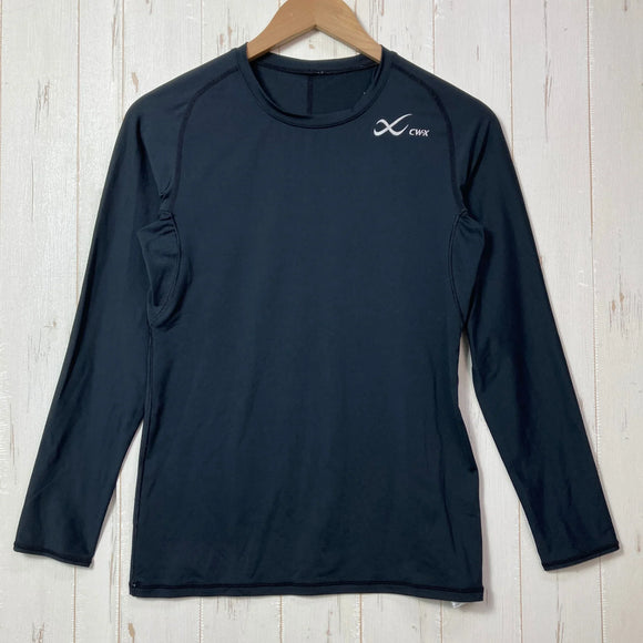 【Women's L ブラック系】 Cw-X ( シーダブリューエックス ) スポーツトップ セカンドボディ2.0 ポリエステル ウェア トップス インナー シャツ ロングスリーブTシャツ クルーネック 化繊 z00058467  化繊 ロングスリーブTシャツ クルーネ