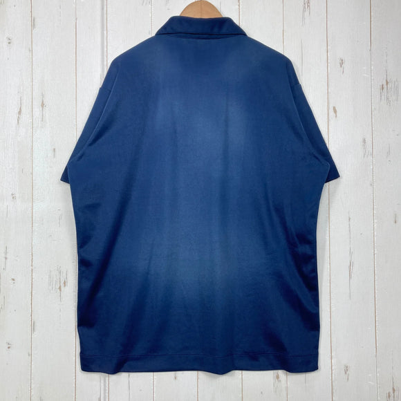 【Men's XL ネイビー系】 Millet ( ミレー ) リサイクル フィッシング ネット ポロ Recycled Fishing Net Polo ポリエステル ウェア トップス インナー シャツ ショートスリーブシャツ 化繊 z00060468  化繊 ショ