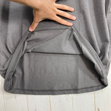 【Men's L グレー系】 Narifuri ( ナリフリ ) NFC アクティブ メッシュ ヘンリーネック Tシャツ ポリエステル ウェア トップス インナー シャツ ロングスリーブTシャツ クルーネック 化繊 z00059302  化繊 ロングスリーブTシャ