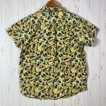 【Women's M ベージュ系】 Chums ( チャムス ) オリジナルパターン コットンシャツ コットン ウェア トップス インナー シャツ ショートスリーブシャツ コットン z00053170  コットン ショートスリーブシャツ インナー シャツ トップス ウェ - 0