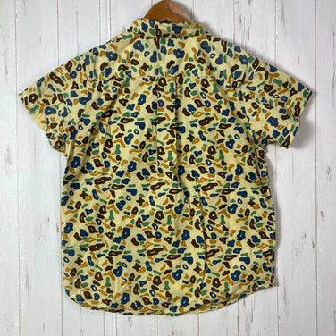 Women's Medium Beige Chums Original Pattern Cotton Shirt, Cotton Tops, Undershirt, Short Sleeve Shirt, Cotton z00053170