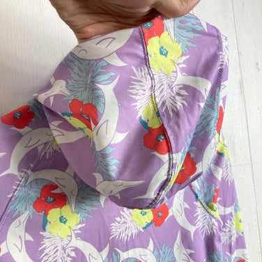 【Baby's 4T パープル系】 2022 Patagonia ( パタゴニア ) キャプリーン クール デイリー フーディ Capilene Cool Daily Hoody			 HSLU ポリエステル ウェア トップス インナー シャツ フーディ 化繊 z000