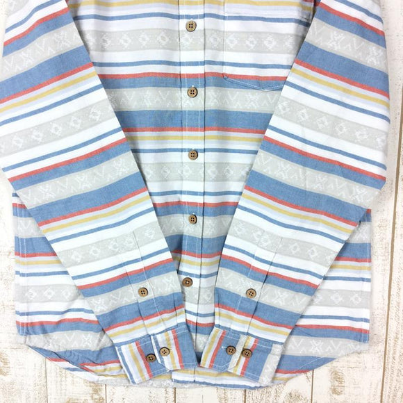 【Men's S ブルー系】Gramicci ( グラミチ ) サンタフェ ロングスリーブ シャツ Santa Fe Long-Sleeve Shirt 北米限定モデル International Men's コットン ロングスリーブシャツ インナー シャツ トップス ウェア - 【公式】2ndGEAR（セカンドギア）Webショップ【登山用品・アウトドア用品専門 買取販売店】