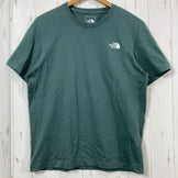 【Men's M Green】 The North Face Foundation Tee Cotton Wear Top Inner Shirt Short Sleeve T-shirt Crew Neck Cotton z00057763 