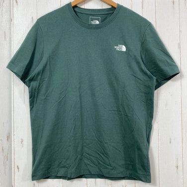 【Men's M Green】 The North Face Foundation Tee Cotton Wear Top Inner Shirt Short Sleeve T-shirt Crew Neck Cotton z00057763 