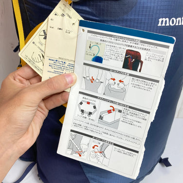 Montbell Altiplano Pack 20, Unisex One Size Navy, Nylon Storage Backpack/Daypack, Capacity up to 29L (z00052923)