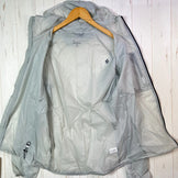 Men's Small Gray Black Diamond Distance Wind Shell Nylon Jacket/Outerwear (z00055412)