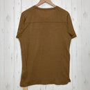 【Unisex M ブラウン系】 Atelier Blue Bottle ( アトリエブルーボトル ) ハイカーズ Tシャツ Hiker's T-shirts Sn Supernatural コラボ ウール ウェア トップス インナー シャツ ショートスリーブTシャツ-2