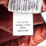 【Women's M レッド系】 2020 Patagonia ( パタゴニア ) ナノ パフ ジャケット Nano Puff Jacket SPRE ポリエステル ウェア トップス アウター ジャケット 化繊インサレーション プリマロフト・ゴールド・インサレーション - 【公式】2ndGEAR（セカンドギア）Webショップ【登山用品・アウトドア用品専門 買取販売店】