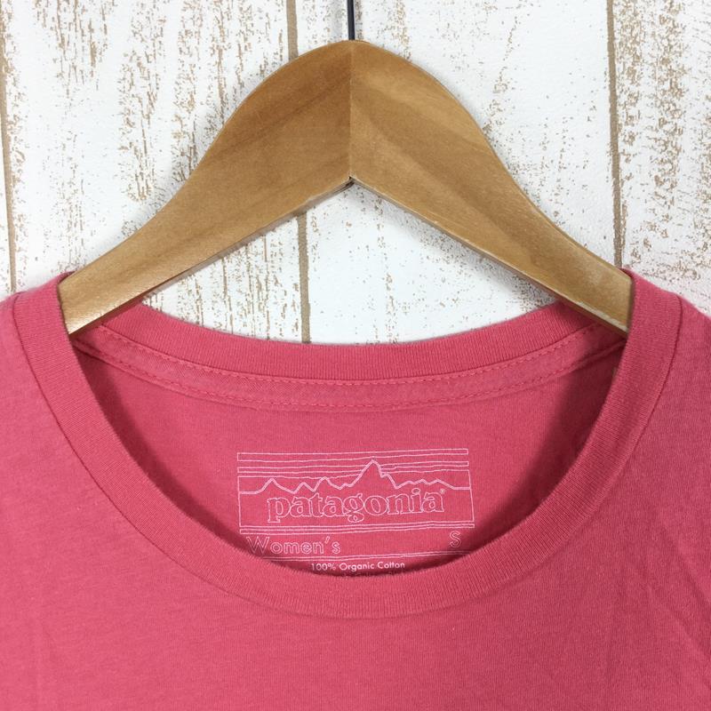 【Women's S ピンク系】 Patagonia ( パタゴニア ) ウィメンズ Live Simply ティピー オーガニックコットン Tシャツ International Women's  コットン ショートスリーブTシャツ クルーネック インナー シャツ ト