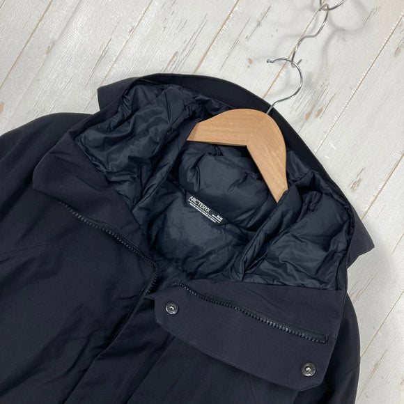 【Men's M ブラック系】 Arcteryx ( アークテリクス ) サーミー パーカ メンズ Therme Parka Men's Black / 002291 GORE-TEX 750フィル ダウン コンポジット マッピング ウェア トップス アウター ジャ