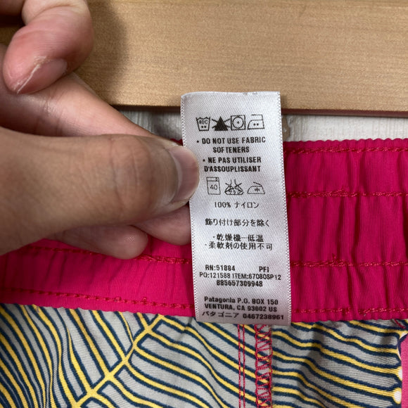 【Girl's XXL ピンク系】 2012 Patagonia ( パタゴニア ) コスタリカ バギーズ ショーツ ガールズ Girls' Costa Rica Baggies Shorts PFI 耐久撥水 ナイロン100% ナイロン ウェア ボトムス ショーツ シ