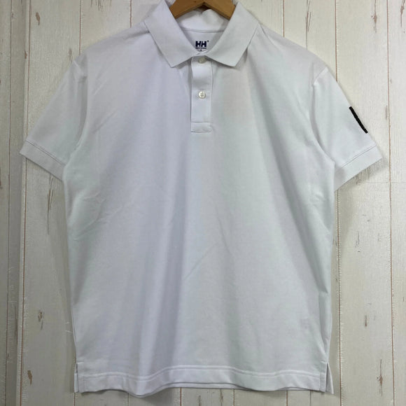 【Unisex S ホワイト系】 Helly Hansen ( ヘリーハンセン ) ショート スリーブ チーム ドライ ポロ S/S Team Dry Polo ポリエステル ウェア トップス インナー シャツ ショートスリーブシャツ 化繊 z00057215  化繊