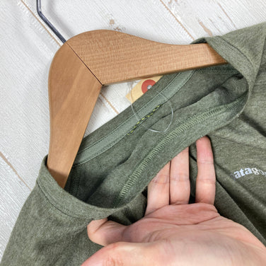 【Men's S グリーン系】 2015 Patagonia ( パタゴニア ) ショートスリーブ ナイン トレイルズ シャツ Short-Sleeved Nine Trails Shirt ポリエステル ウェア トップス インナー シャツ ショートスリーブTシャツ