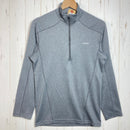 【Men's XS グレー系】 2011 Patagonia ( パタゴニア ) ミッドウェイト キャプリーン 3 クルー Midweight Capilene 3 Crew ポリエステル ウェア トップス インナー シャツ ロングスリーブシャツ 化繊 ポーラテック-1