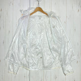 Mountain Hardwear Ghost Whisperer Hooded Jacket, Men's Size Small, White. Nylon outerwear, windshield, and top.