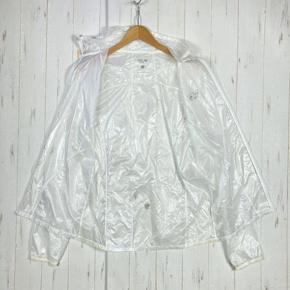 【Men's S ホワイト系】 Mountain Hardwear ( マウンテンハードウェア ) ゴーストウィスパラー フーデッドジャケット Ghost Whisperer Hooded Jacket ナイロン ウェア トップス アウター ジャケット ウィンドシェ