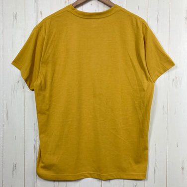 【Men's M イエロー系】 Montbell ( モンベル ) ウイック ティー WIC.T ポリエステル ウェア トップス インナー シャツ ショートスリーブTシャツ クルーネック 化繊 z00058577  化繊 ショートスリーブTシャツ クルーネック イン