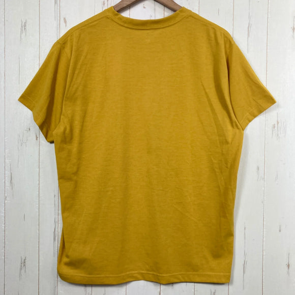 【Men's M イエロー系】 Montbell ( モンベル ) ウイック ティー WIC.T ポリエステル ウェア トップス インナー シャツ ショートスリーブTシャツ クルーネック 化繊 z00058577  化繊 ショートスリーブTシャツ クルーネック イン