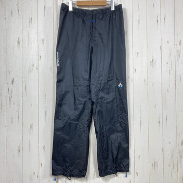 【Men's M ブラック系】 Montbell ( モンベル ) ストームクルーザー フルジップパンツ ナイロン ウェア ボトムス ロングパンツ レインシェル z00058506  レインシェル ロングパンツ ボトムス ウェア