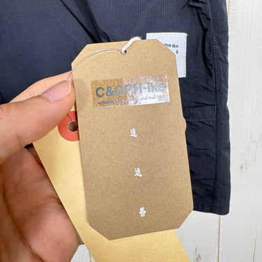 [Men's M, Navy] Rosemary x C&CPHIKE (C&C.P.H.EQUIPEMENT) Hiking Shirt CHK22001 NAVY z00058218 NAVY Synthetic Short-Sleeve Shirt, Inner