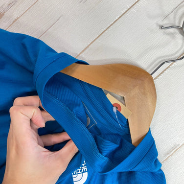 【Men's M ブルー系】 The North Face ( ザ・ノースフェイス ) ショートスリーブ フラッシュドライ 3D クルー S/S FLASHDRY 3D Crew ポリエステル ウェア トップス インナー シャツ ショートスリーブTシャツ クルーネ