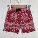 【Kid's 92 レッド系】 Gramicci ( グラミチ ) コットン ペイズリー ショーツ BANDANNA G-SHORTS コットン ウェア ボトムス ショーツ ショートパンツ コットン z00054050  コットン ショーツ ショートパンツ ボトムス-1