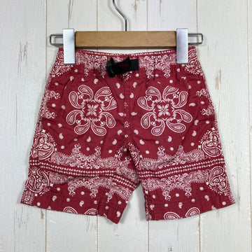 【Kid's 92 レッド系】 Gramicci ( グラミチ ) コットン ペイズリー ショーツ BANDANNA G-SHORTS コットン ウェア ボトムス ショーツ ショートパンツ コットン z00054050  コットン ショーツ ショートパンツ ボトムス