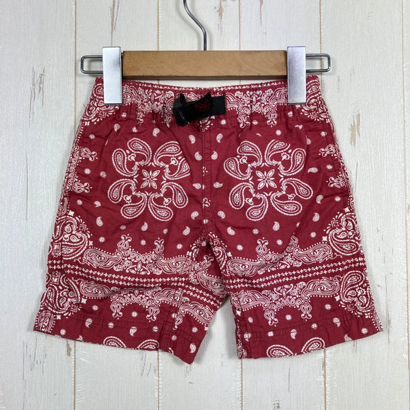 【Kid's 92 レッド系】 Gramicci ( グラミチ ) コットン ペイズリー ショーツ BANDANNA G-SHORTS コットン ウェア ボトムス ショーツ ショートパンツ コットン z00054050  コットン ショーツ ショートパンツ ボトムス