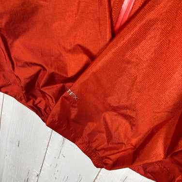 Men's Small Orange Outdoor Research Helium Rain Jacket, Nylon Outerwear, Rain Shell, Jacket, z00054470