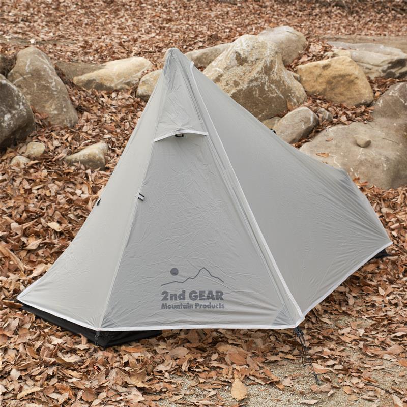 【OneSize グレー系】 2ndGEAR Mountain Products ( セカンドギアマウンテンプロダクツ ) フォレストリミット1 Forest Limit I 山岳テント ダブルウォール ウルトラライト Grey / 20D Ripstop Sil