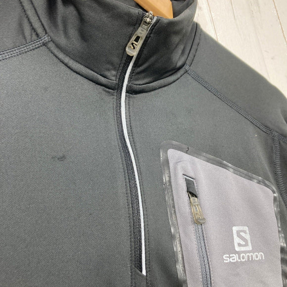 【Men's S ネイビー系】 Montbell ( モンベル ) ・サロモン ロングスリーブティー 計2点セット バルク販売 卸売り ウェア トップス インナー シャツ ロングスリーブTシャツ クルーネック 化繊 z00060052  化繊 ロングスリーブTシャツ