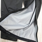 【Men's M ブラック系】 Montbell ( モンベル ) サンダーパス パンツ ナイロン 1128637 Asian Men's レインシェル ロングパンツ ボトムス ウェア - 【公式】2ndGEAR（セカンドギア）Webショップ【登山用品・アウトドア用品専門 買取販売店】