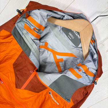 【Men's S オレンジ系】 Montane ( モンテイン ) エアロ イーベント プルオーバー AERO eVent PULLOVER eVent 3レイヤー プルオーバー ナイロン ウェア トップス アウター ジャケット レインシェル eVent ( イーベ