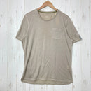 【Unisex L ベージュ系】 Atelier Blue Bottle ( アトリエブルーボトル ) ハイカーズ Tシャツ Hiker's T-shirts Sn Supernatural コラボ ウール ウェア トップス インナー シャツ ショートスリーブTシャツ-1