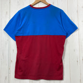 【Men's M ブルー系】 Millet ( ミレー ) ツートンカラー ポケットティー ポリエステル ウェア トップス インナー シャツ ショートスリーブTシャツ クルーネック 化繊 z00057777  化繊 ショートスリーブTシャツ クルーネック インナー