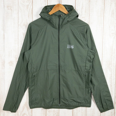 【Men's S グリーン系】 Mountain Hardwear ( マウンテンハードウェア ) コア エア シェル フーディ Kor Air Shell Hoody ナイロン OM3845 Men's ストレッチ ウィンドシェル アウター ジャケット トップス - 【公式】2ndGEAR（セカンドギア）Webショップ【登山用品・アウトドア用品専門 買取販売店】