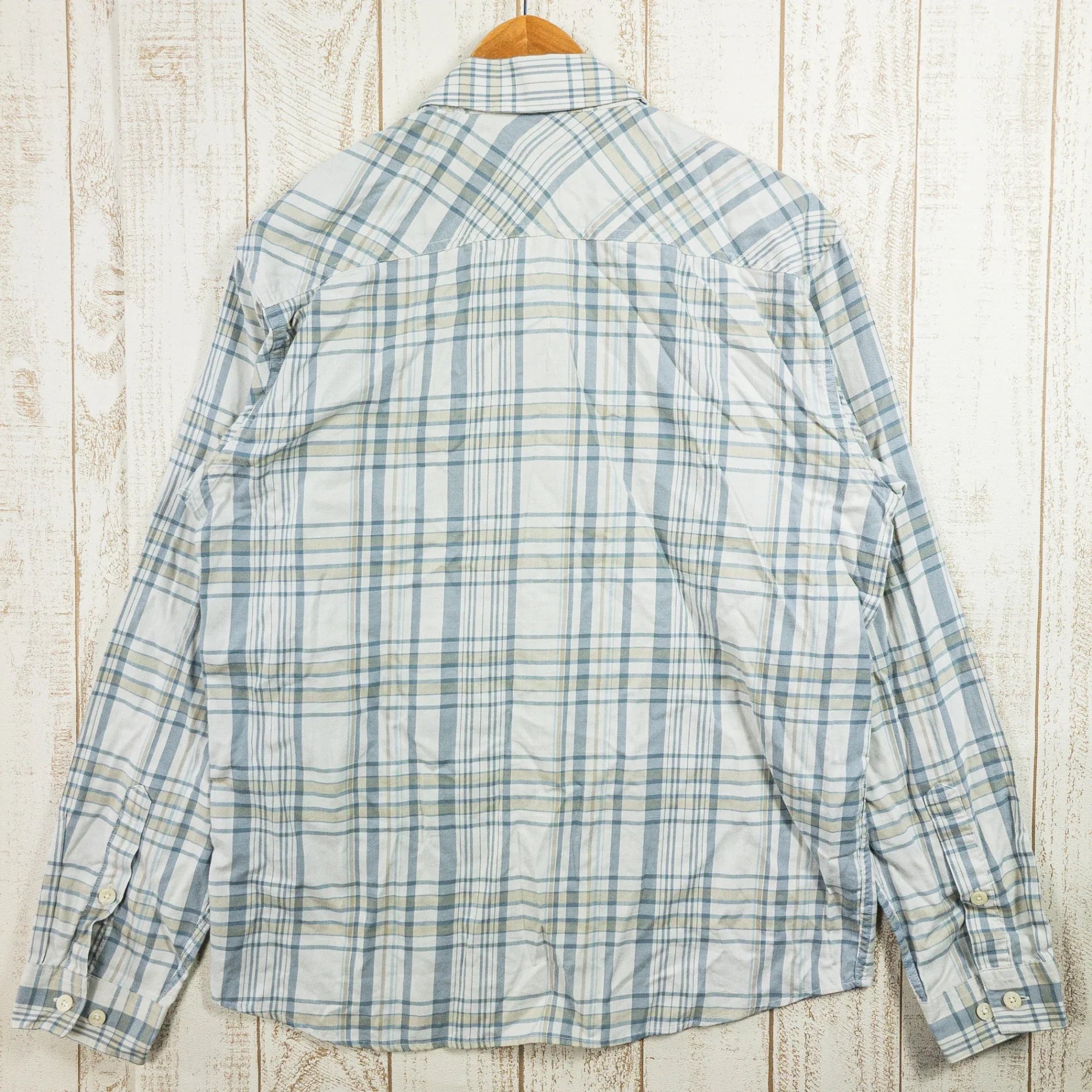 【Men's M ホワイト系】 2012 Patagonia ( パタゴニア ) バックショット シャツ Buckshot Shirt CJR 入手困難 オーガニックコットン ウェア トップス インナー シャツ ロングスリーブシャツ コットン z00050989 C - 【公式】2ndGEAR（セカンドギア）Webショップ【登山用品・アウトドア用品専門 買取販売店】