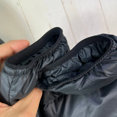 Men's Large Black Outdoor Research Transcendent Down Hoodie, Down Jacket, Outerwear, Down Insulation, z00054