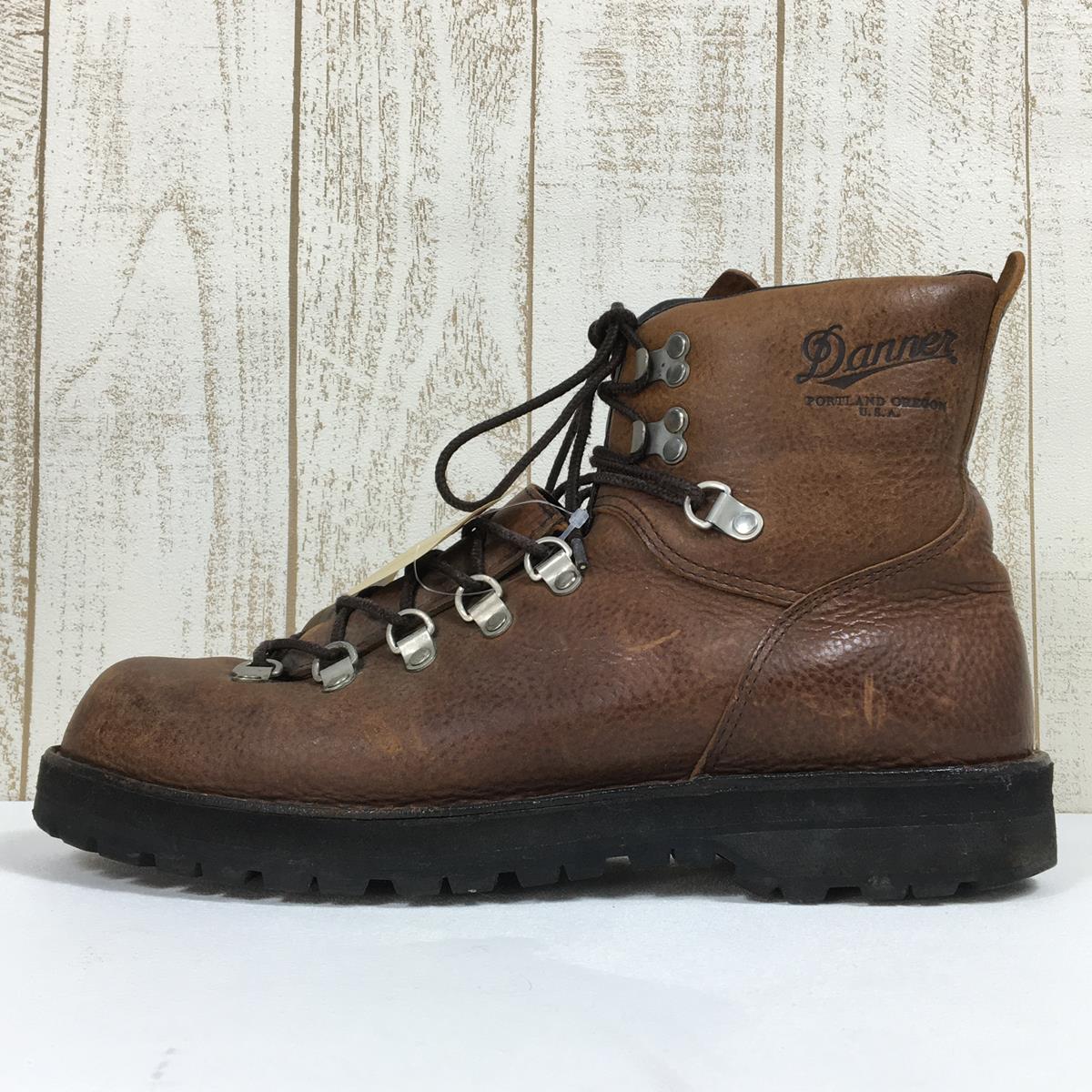 【男式 28.0 厘米棕色】Danner Mountain Ridge 皮靴 停产型号很难获得 D7150 男式徒步靴鞋类