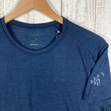 【Men's M ネイビー系】 Static ( スタティック ) オール エレベーション S/S シャツ All Elevation S/S Shirts 半袖 Tシャツ ウール ベースレイヤー Asian Men's ウール ショートスリーブTシャツ クルーネ - 【公式】2ndGEAR（セカンドギア）Webショップ【登山用品・アウトドア用品専門 買取販売店】