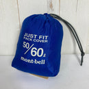 【OneSize ブルー系】 Montbell ( モンベル ) ジャストフィット パックカバー 60L Just Fit Pack Cover 60L ブルー PRBL 50-60L対応 ナイロン バッグ ストレージ ザックカバー z00060999 ブルー P-6