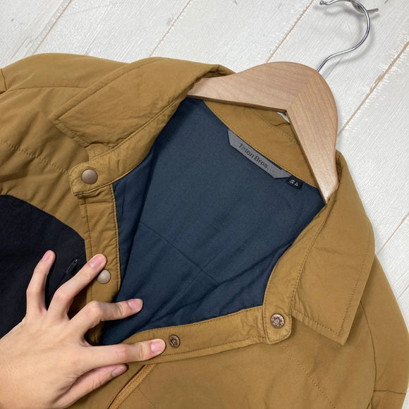 【Men's L ブラウン系】 Teton Bros ( ティートンブロス ) テンスリープ シャツ 2.0 Tensleep Shirt 2.0 化繊インサレーション ストレッチ 化繊ダウン ウェア トップス アウター ジャケット 化繊インサレーション z0006