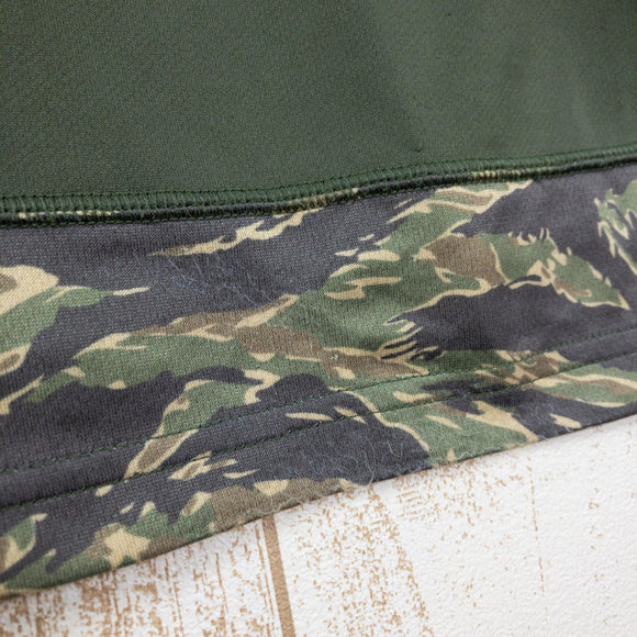 【Men's XS グリーン系】 Mountain Martial Arts | Mma ( マウンテンマーシャルアーツ ) ドライ ポケット ロング Tシャツ Dry Pocket Long Tee Khaki（カーキ×タイガーカモ） ポリエステル ウェア トップス - 【公式】2ndGEAR（セカンドギア）Webショップ【登山用品・アウトドア用品専門 買取販売店】